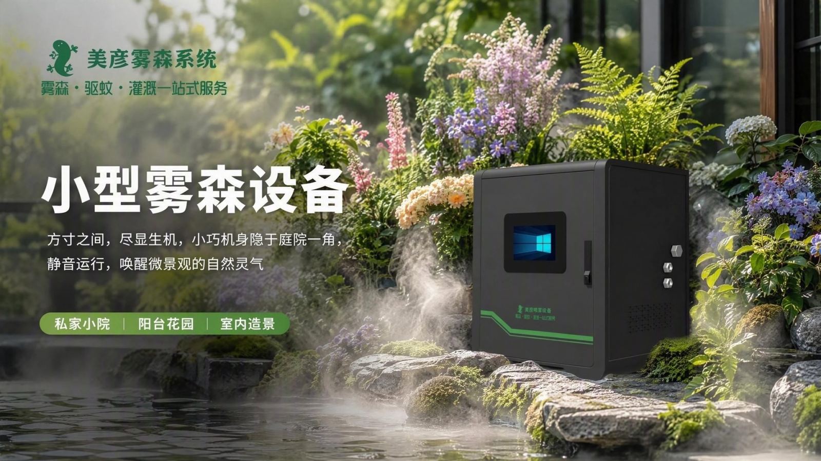 贵港花园庭院驱蚊系统
